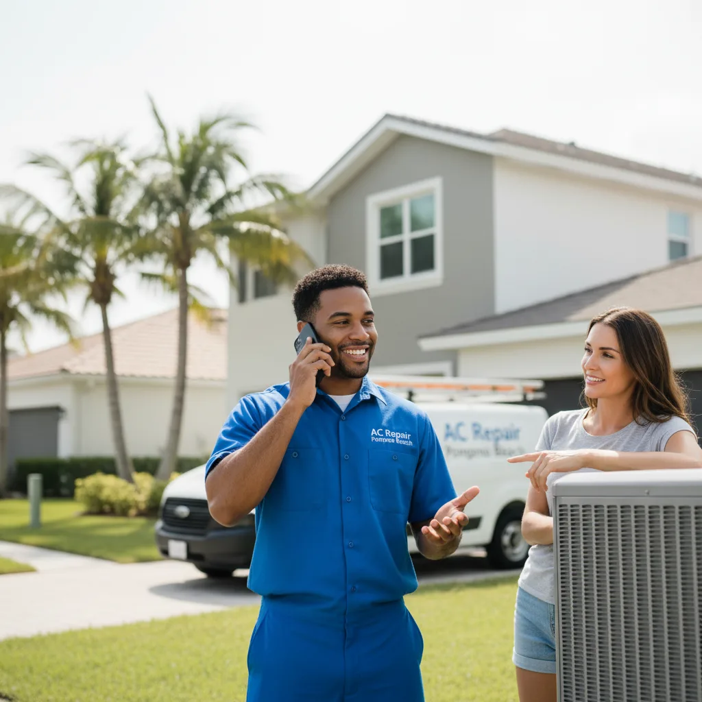 AC Repair Pompano Beach customer support in Nice